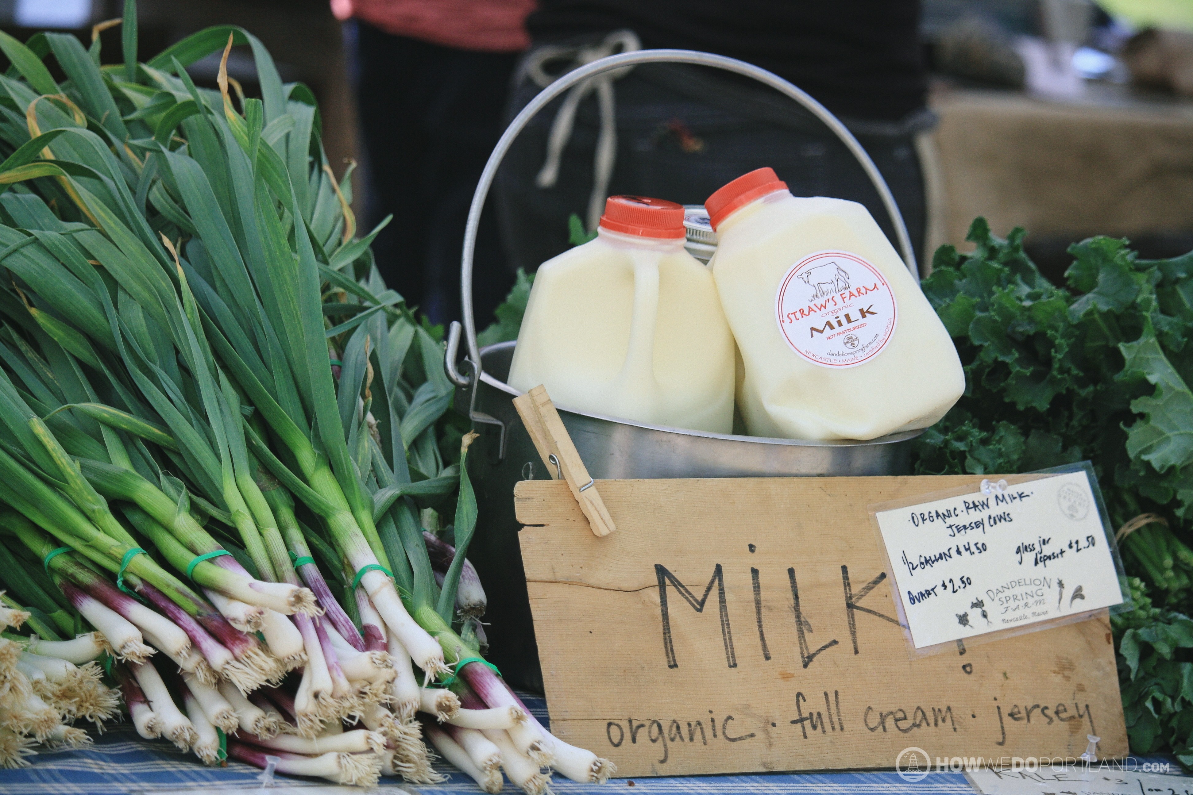 Fresh Organic Local Milk