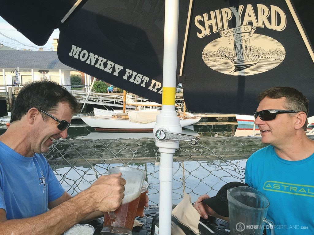 Pitchers of Beer at Portland Lobster Co