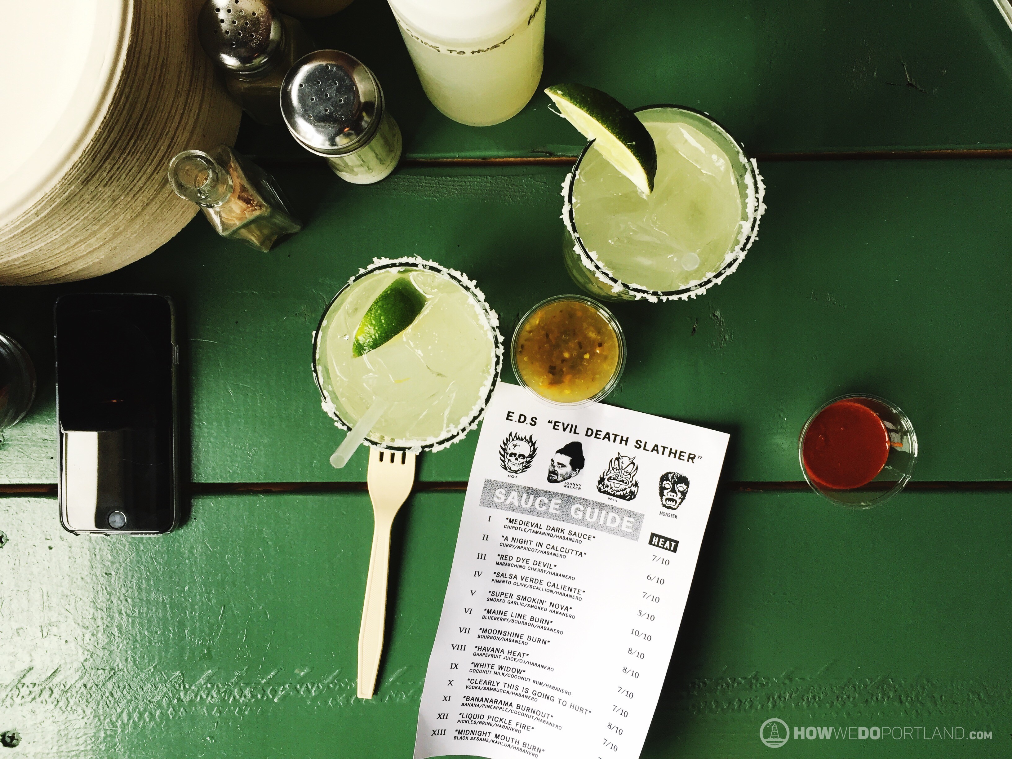 Salvage BBQ Margaritas