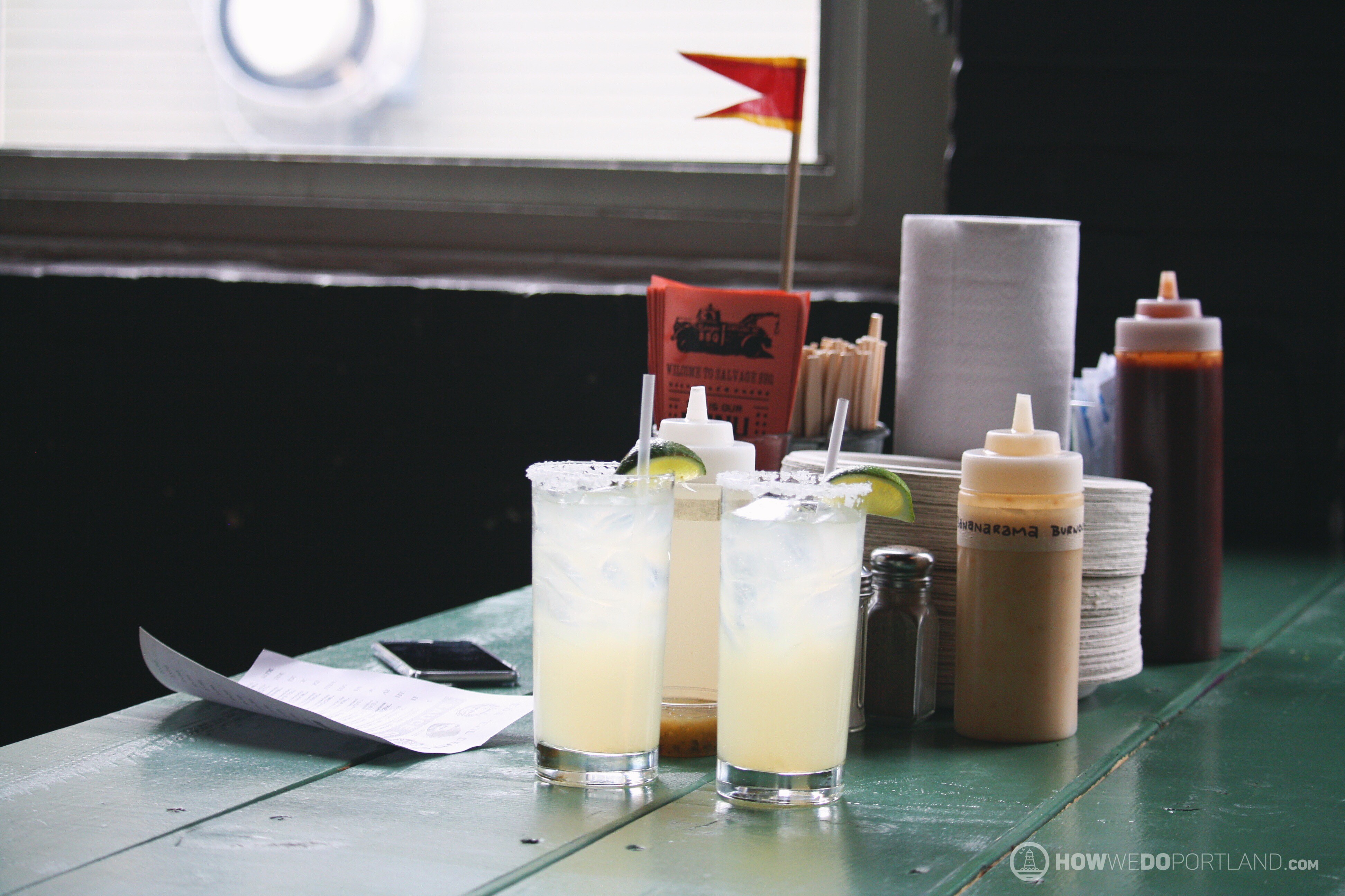 Salvage BBQ Portland Margaritas