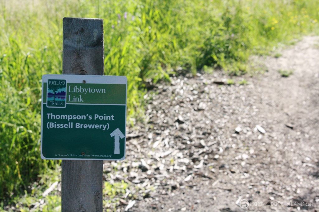 Trail Between Bissell Brothers & Bunker Brewing