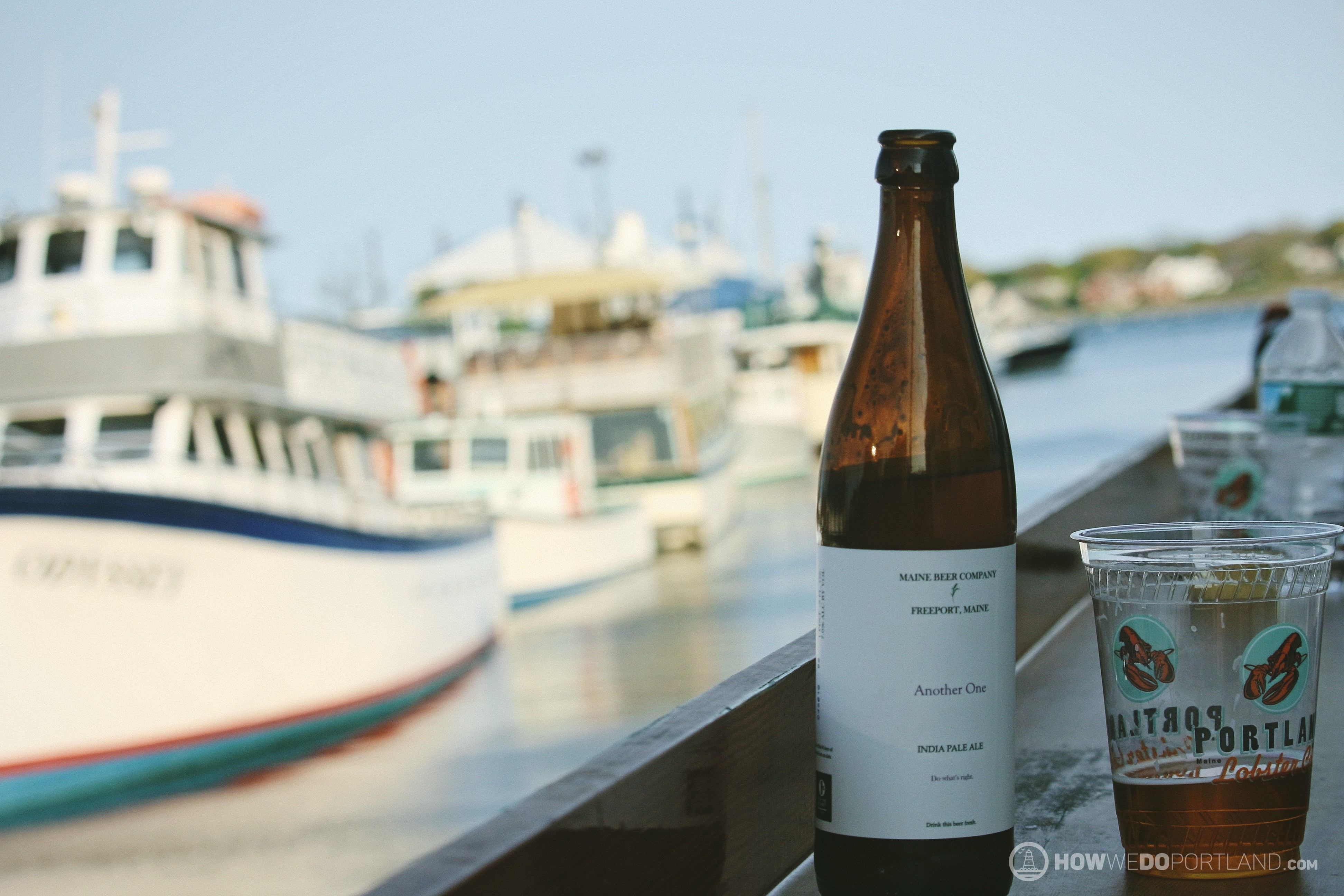 View from Portland Lobster Company Deck