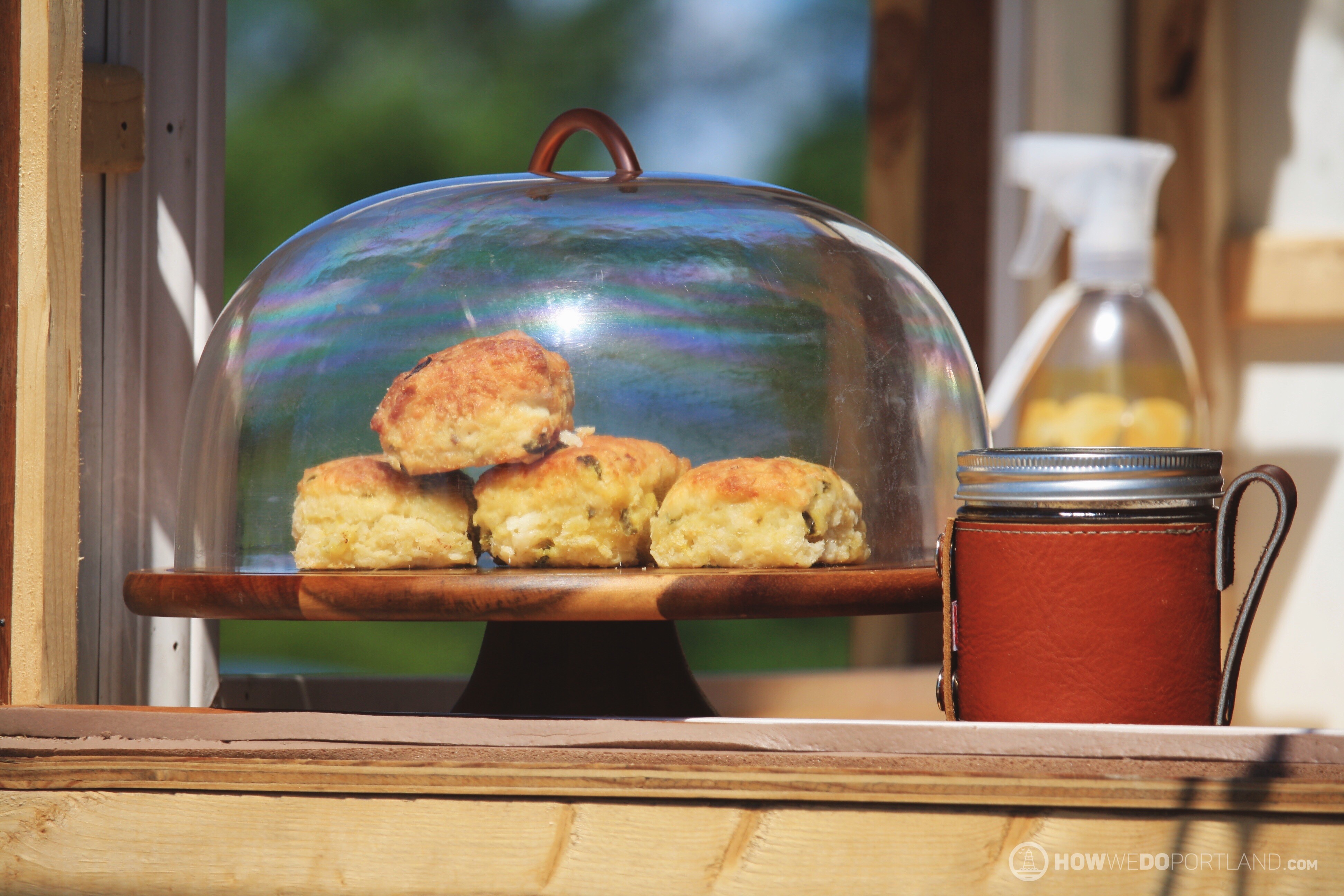 Jalapeno Chedder Biscuits at Maker's Mug