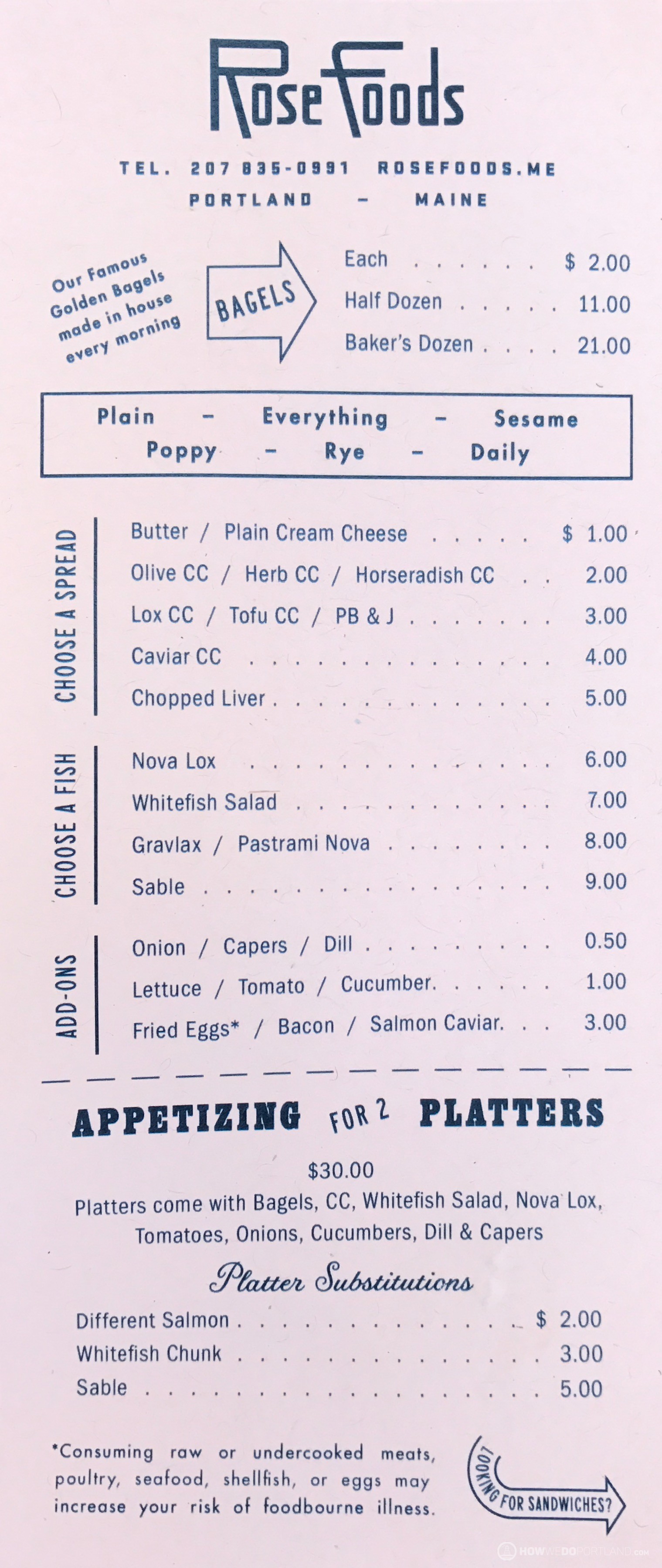 Classic Jewish Deli Portland Maine Rose Foods How We Do Portland