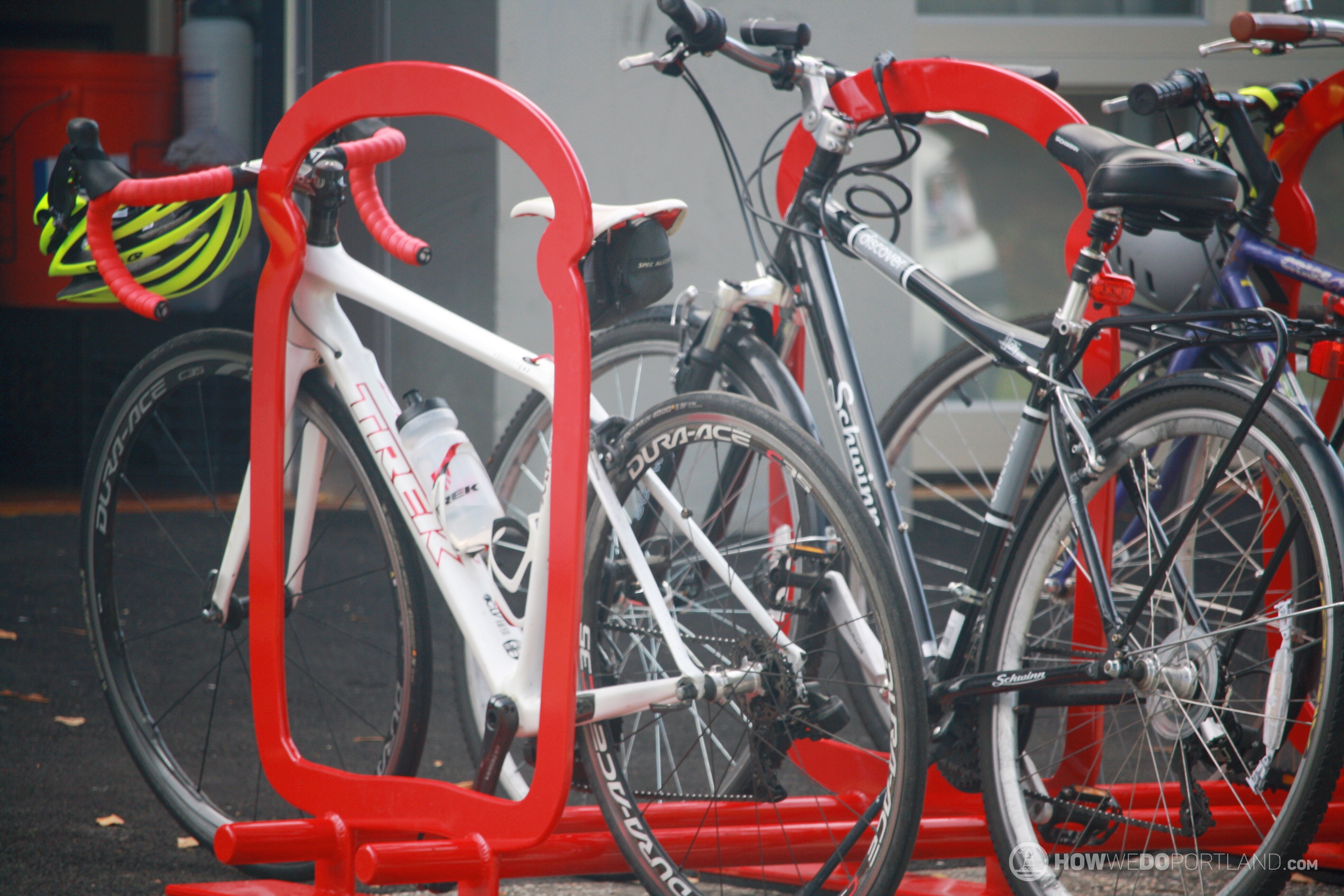 Toast Shaped Bike Racks